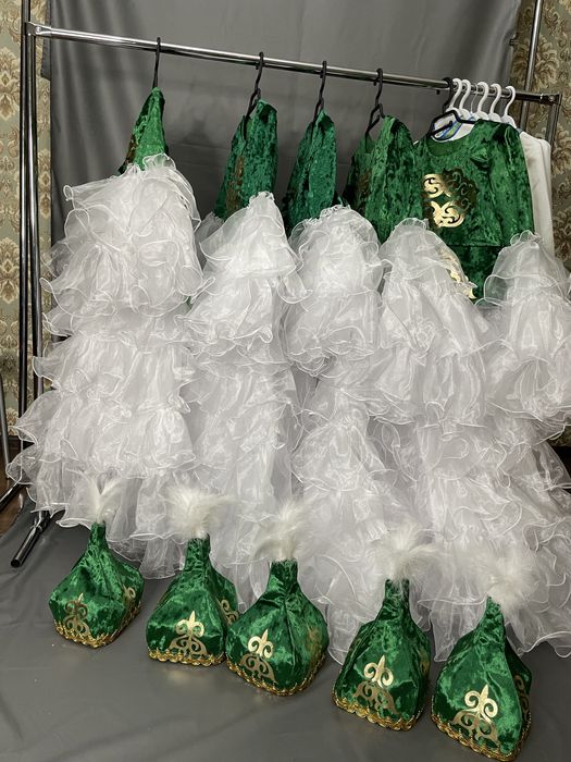 Казахские платья для девочек