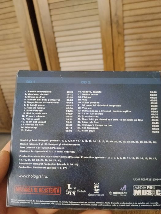 Holograf 2 CD-uri originale