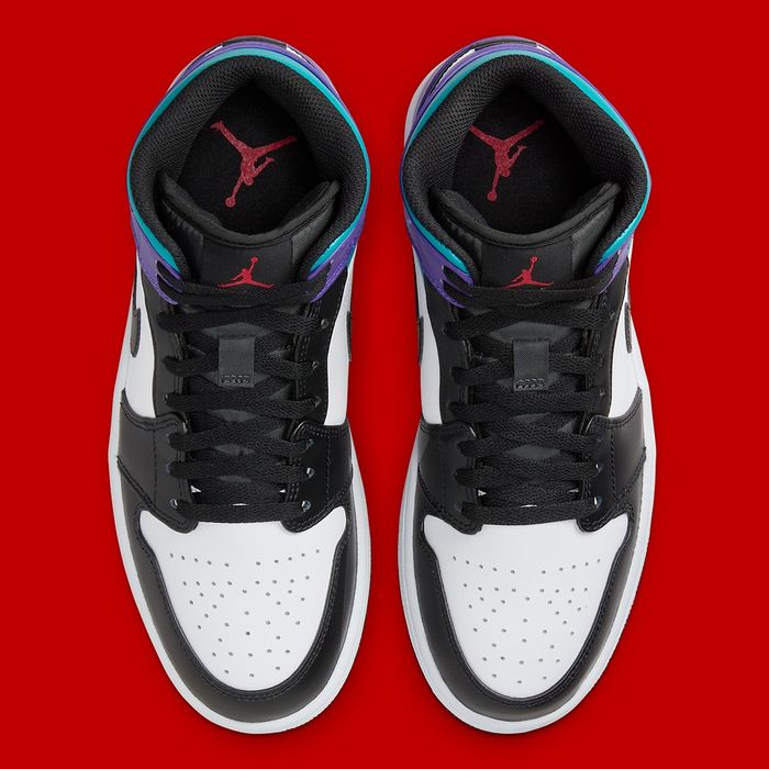 Jordan 1 mid grape 40.5 originali