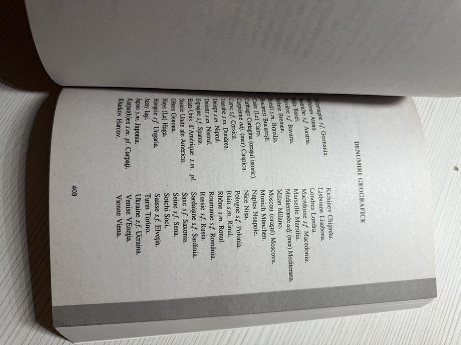 Dictionar francez-roman, roman-francez, NICULESCU