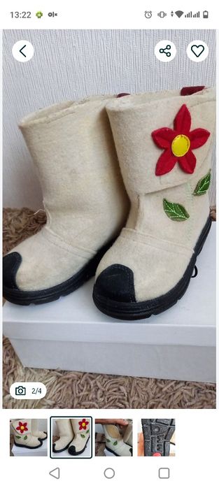 Продам детские валенки