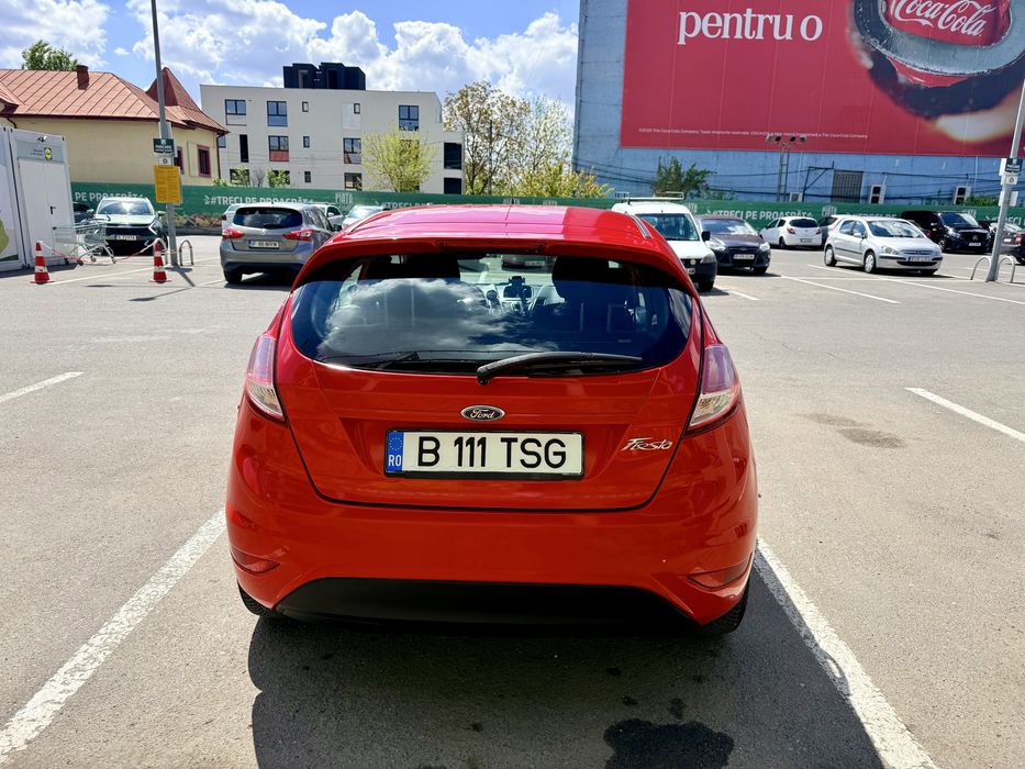 Ford Fiesta 1.6 Facelift Euro 5 Rosu 2014