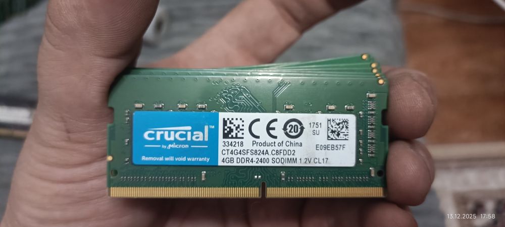 Оперативная память DDR3 4Гб,