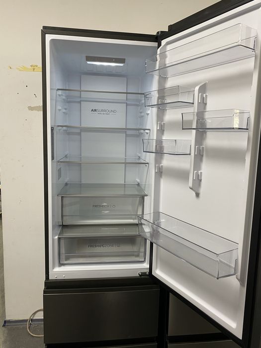 Хладилник с фризер HAIER HTR3620CNMP 205см.No frost