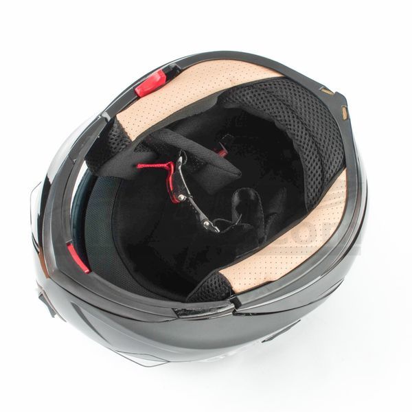 Каска №16-7 HD модуларна BLACK M размер