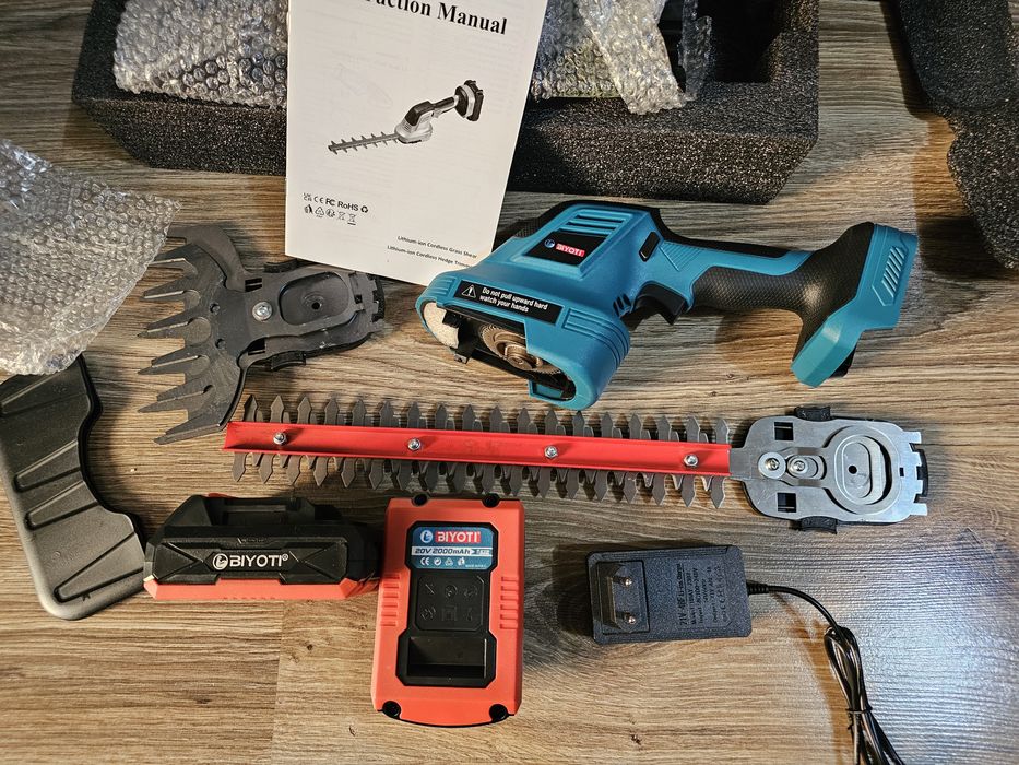 Кусторез аккумуляторный BIYOTI