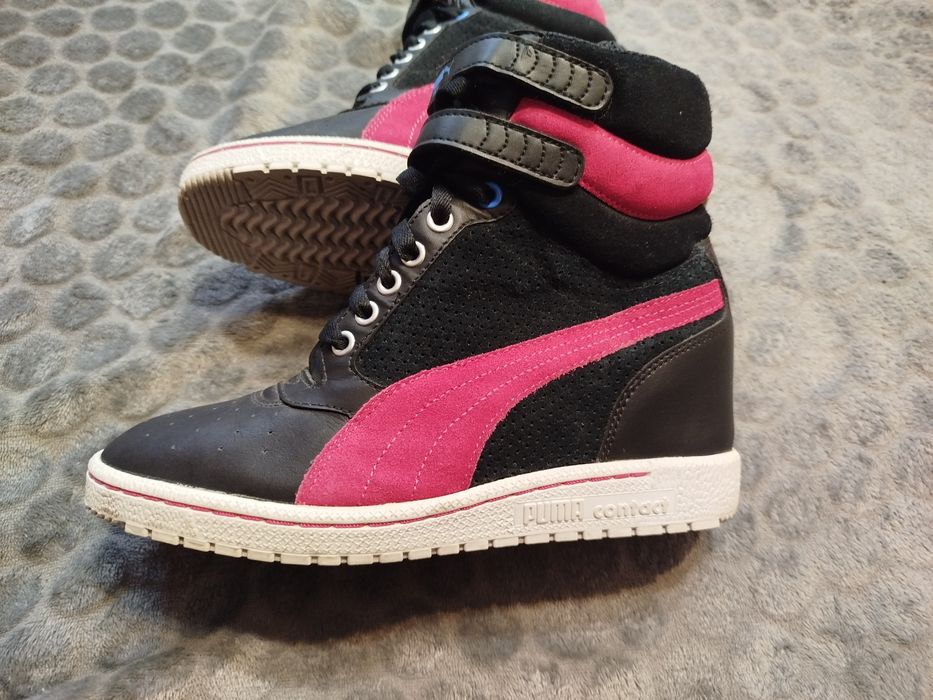 PUMA-кожени кецове на платформа 39 номер