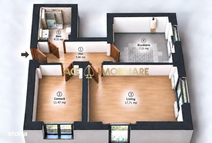 2 Camere de vanzare | Bucurestii Noi | Metrou | 0% Comision | Centrala