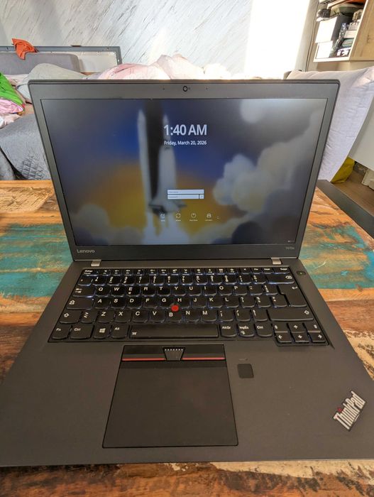 Lenovo ThinkPad T470s Core i7-7600U/24GB RAM/500GB NVME, WiFi 6E