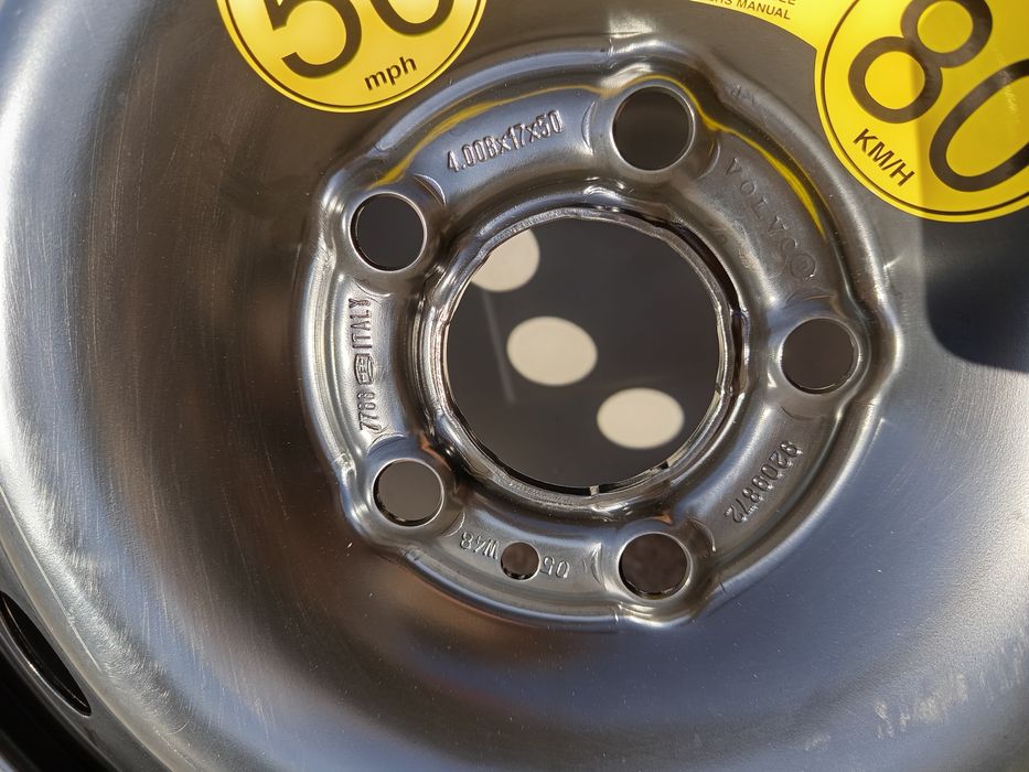 17" Volvo Резервна гума 5x108 Оригинална за Волво