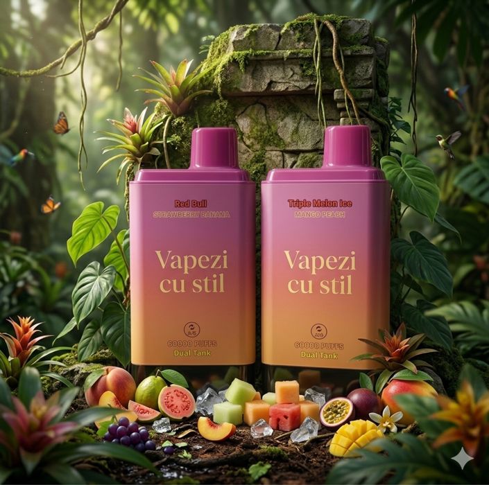 Vape 60.000 puffuri doua arome