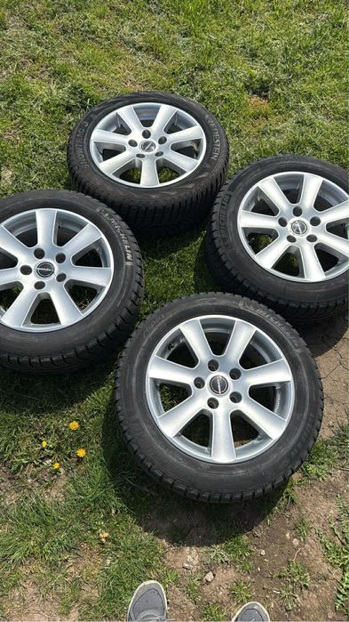 Jante borbert originale 5x120 r16 cu cauciucuri