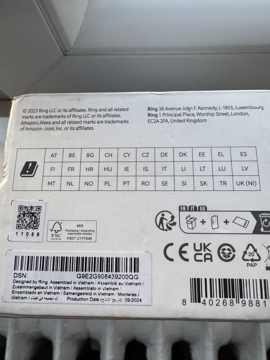 Sonerie Ring Battery Doorbel Pro