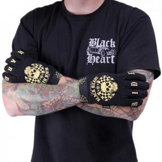Текстилни Мото ръкавици W-TEC Piston Skull супер изработка