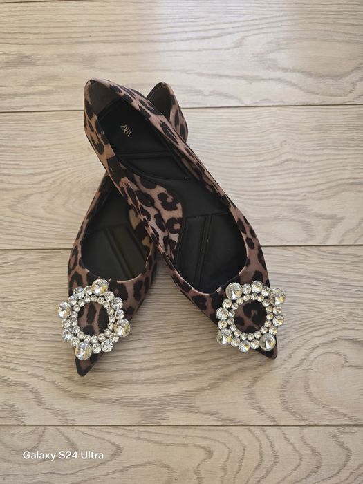 Balerini aninal print zara