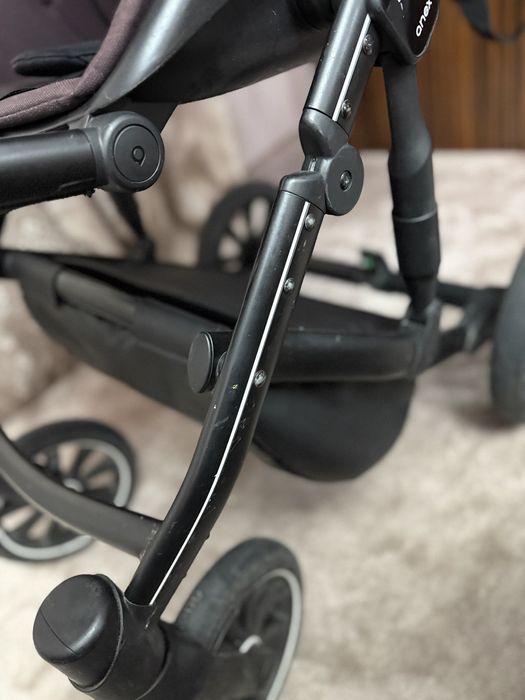 Бебешка количка Anex, лилав цвят