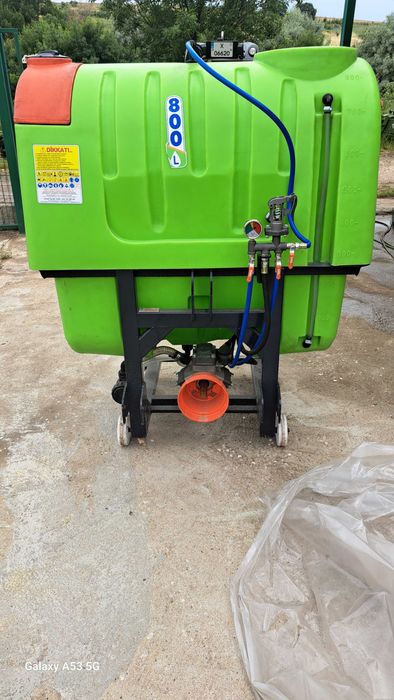 Пръскачка 800 л. Без рамена
