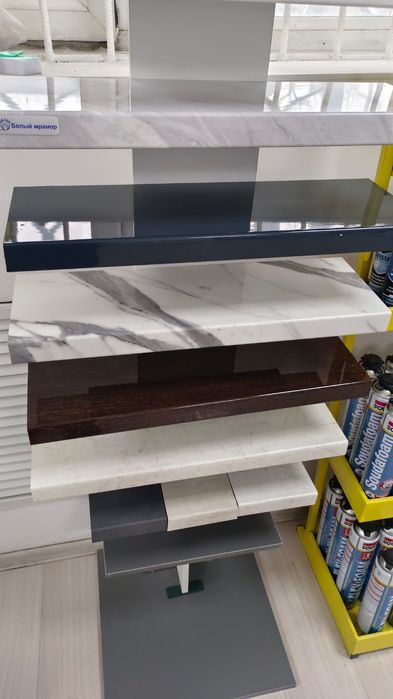 Пластиковые откосы подоконники установка