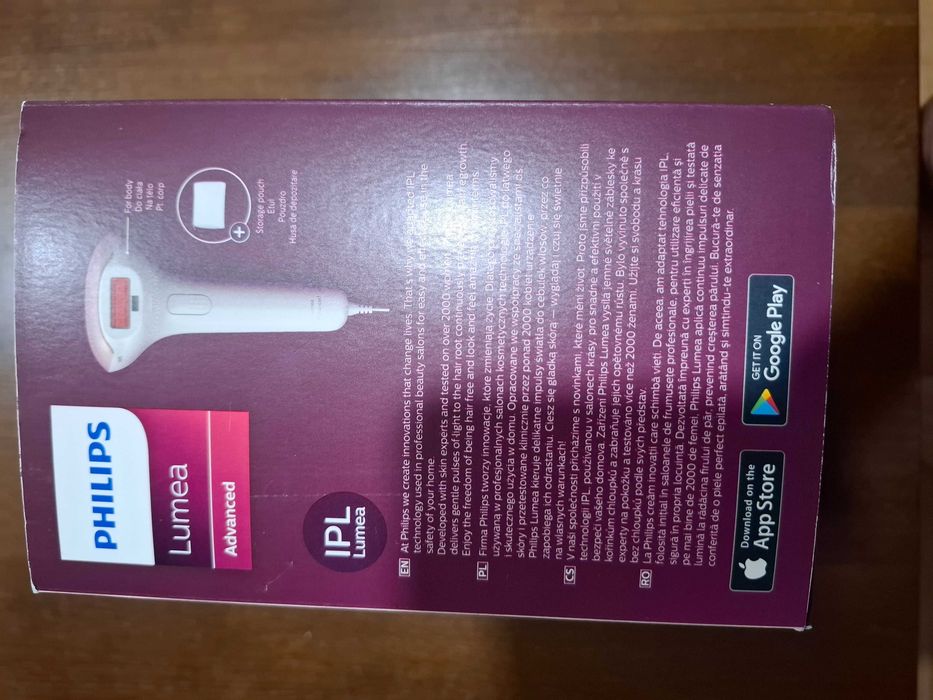 Фотоепилатор Philips - Lumea Advanced SC1994/00, 5 степени, 250 000 импулса