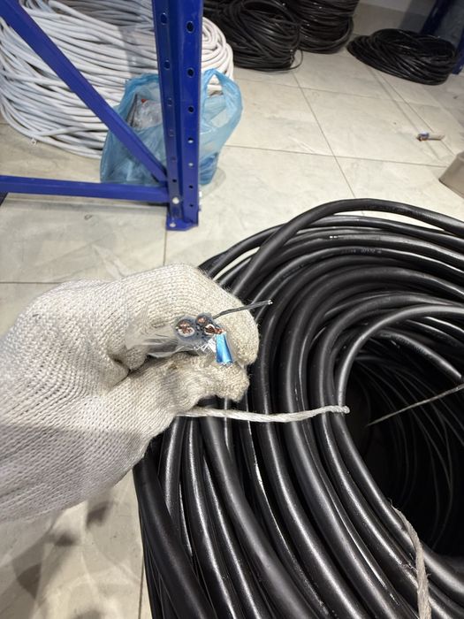 МКЭШ 15x1 kabel (ekranlangan, mis)