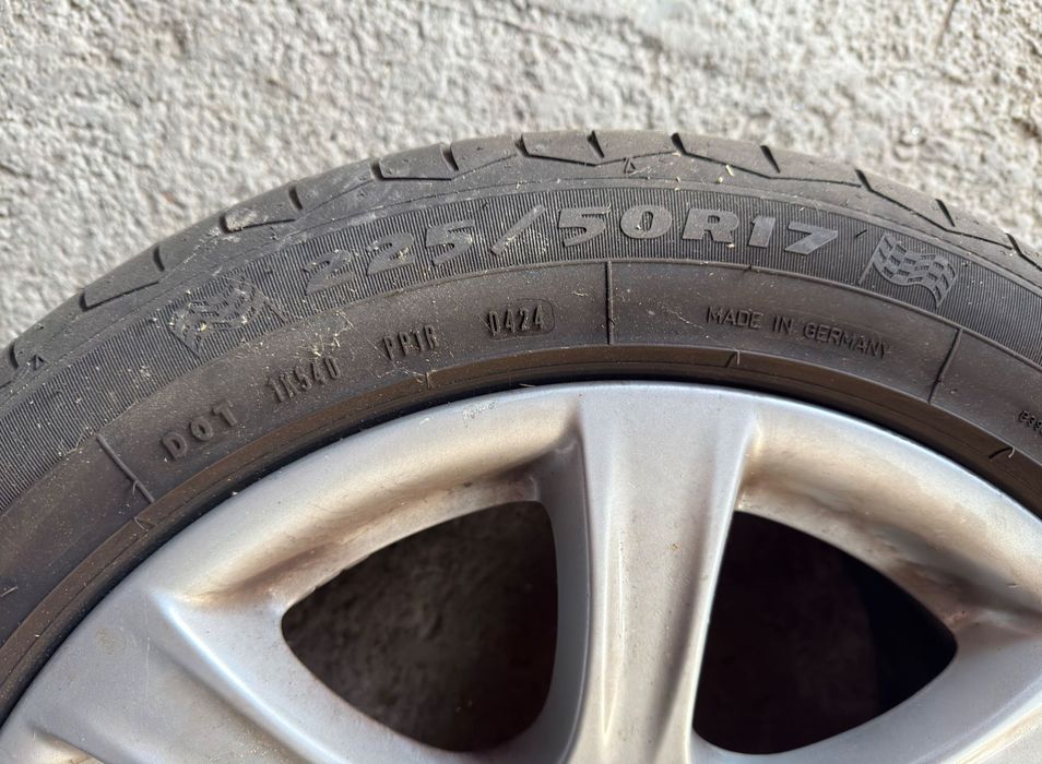 Jante BMW & anvelope vara Debica 225/50R17