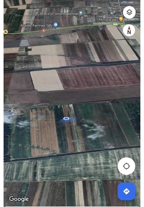 Teren Oșorhei in spate la Parcul Industrial,  lângă Centura Oșorhei