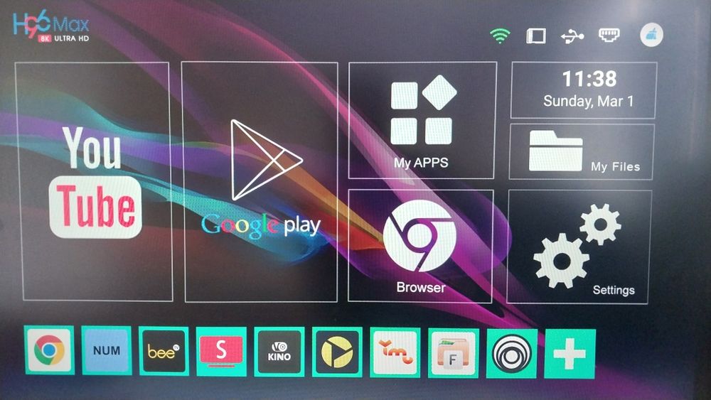 Smart TV Box H96 MAX X3