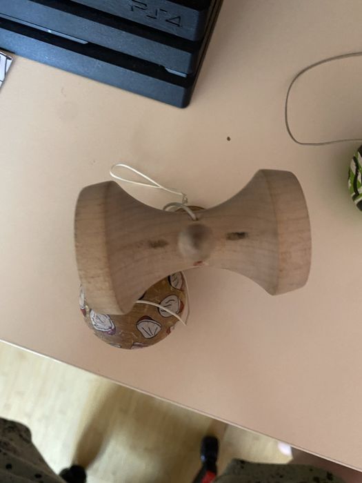 Krom x Beams Kendama - Red Maple