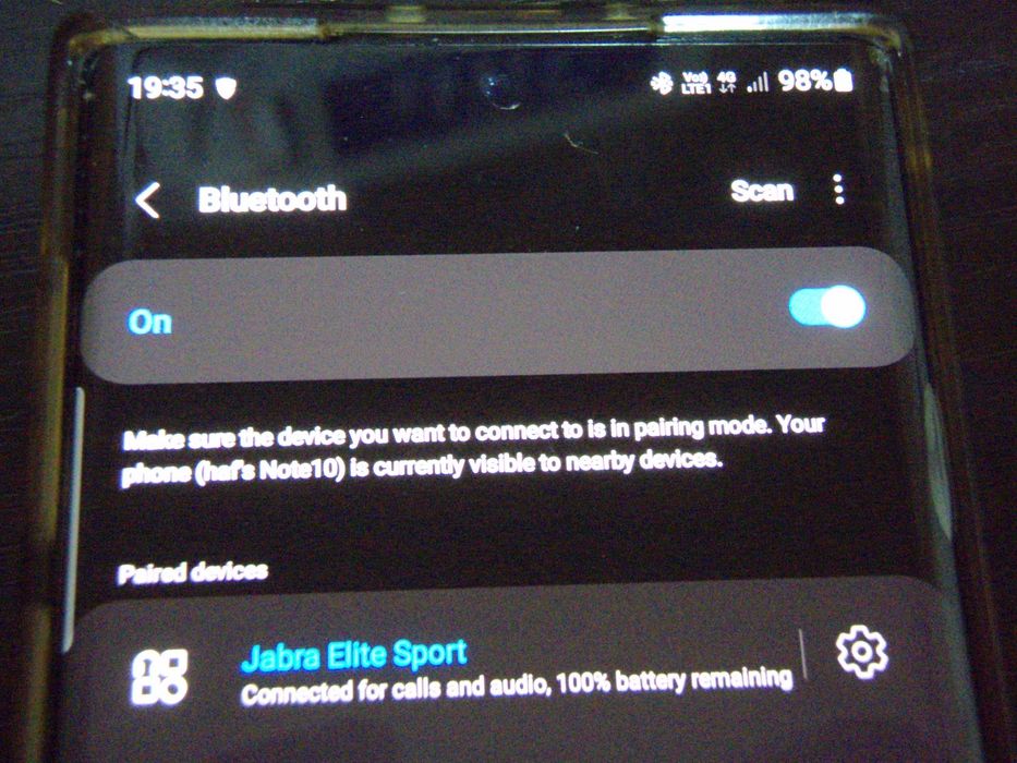 Casti bluetooth Jabra Elite Sport 13.5 model CPB050