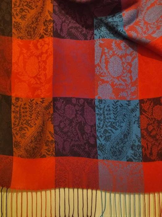 Шал Pashmina с размери 65/220 см