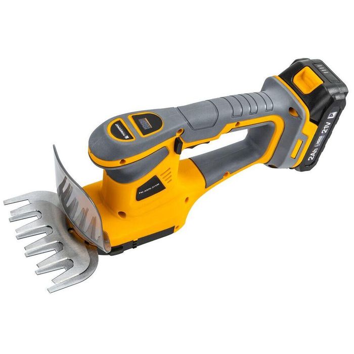Foarfeca electrica pentru iarba si arbusti, acumulatori 2x 2Ah,