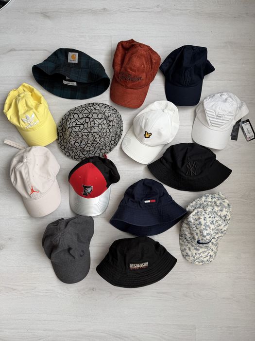 Carhartt,Tommy,CK,EA7,Jordan,Nike,Ralph 14 бр. Летни Шапки Оригинал