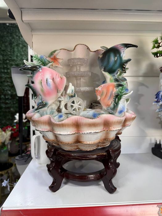 Керамический фонтан «Акварельная гармония» – увлажнитель воздуха

Назв