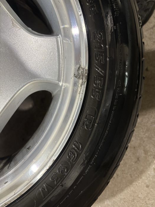 Комплект диск с резиной на мерседес