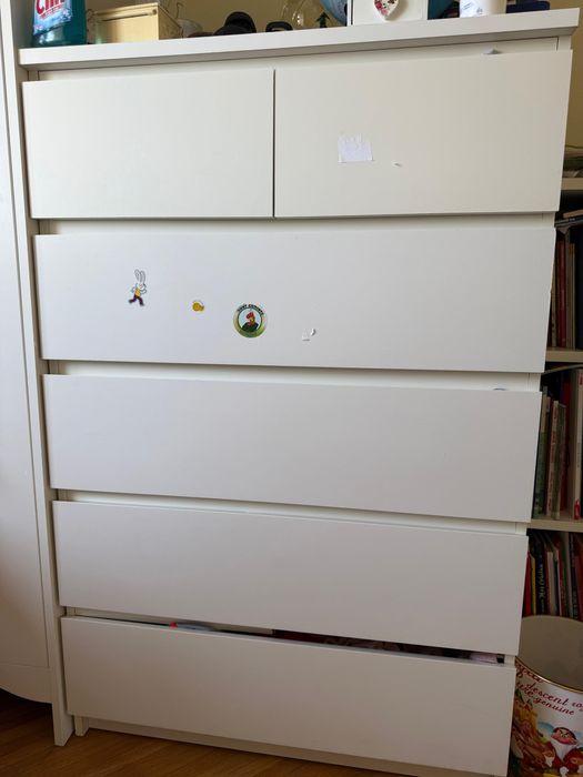 Comoda IKEA Malm 4 sertare si 6 sertare