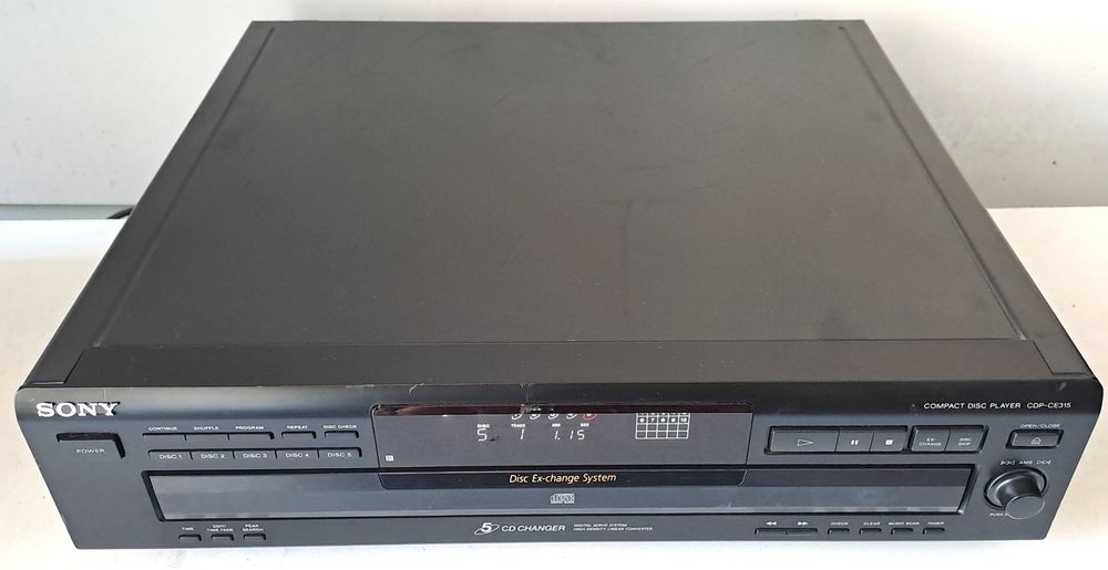CD Changer Premium Sony CDP-CE315 – CD player de Colectie – fara Telecomanda
