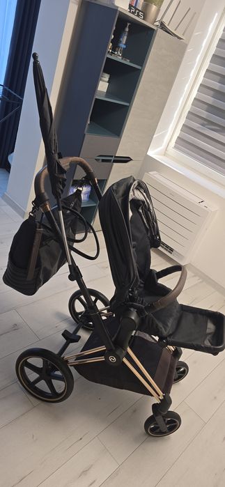 Количка Cybex Priam Rose Gold + аксесоари