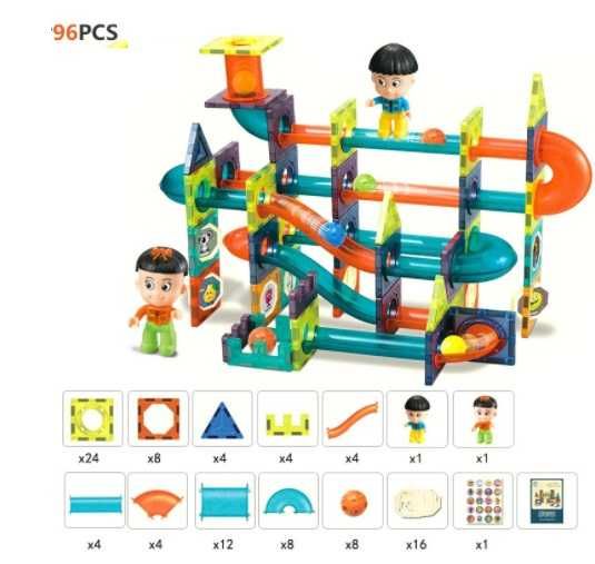 Встречайте, новинка!!  Магнитный конструктор  " Горки с шариками»