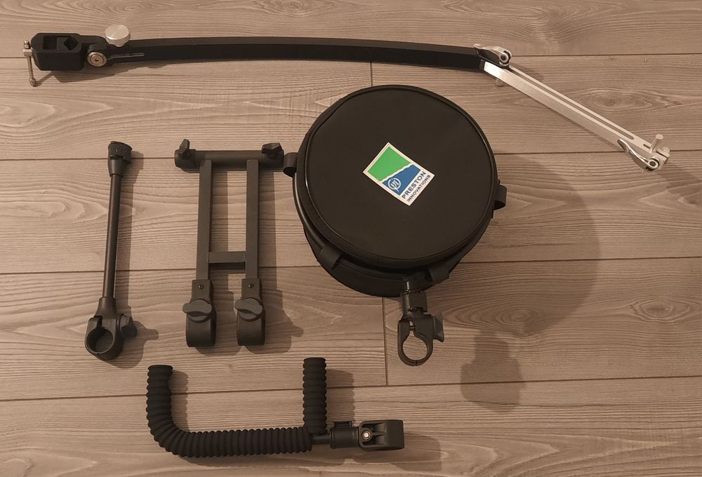 Scaun pescuit Preston Absolute Feeder Chair cu accesorii