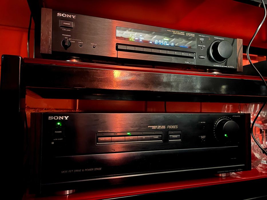 Sony tuner S707 ES + amplifier F606 ES