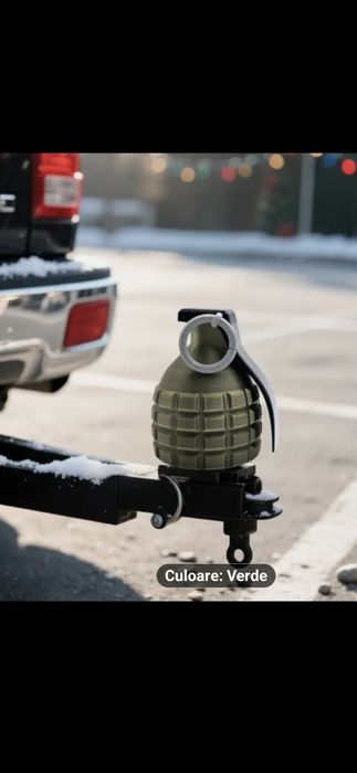 Capac cârlig remorcă tip Bombă