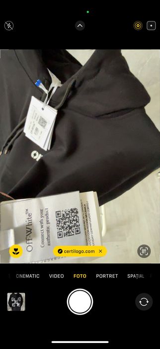 Hanorac OFF White Premium