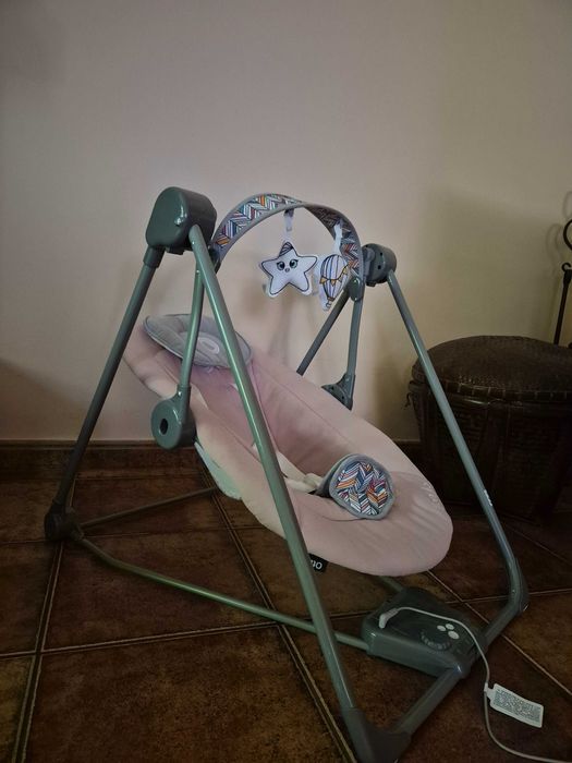 Vand balansoar electric Lionelo Otto Cozy, roz