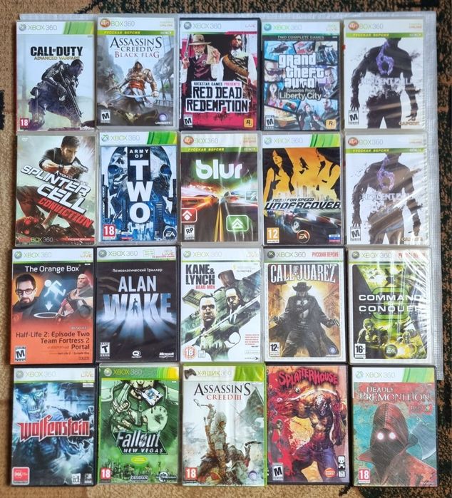 Xbox 360 uchun lt2,lt3,gdx disk