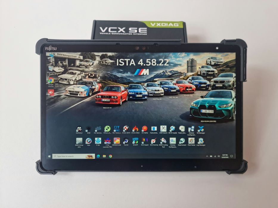 Diagnoză/ Tester BMW INPA/ ISTA+ /Esys cu Tabletă  FUJITSU Rugged