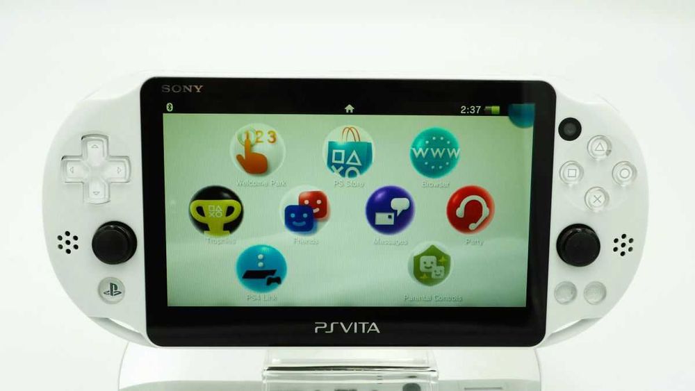 PlayStation Vita Slim 2000 Glacier White- Japan Premium, Modată, 128GB