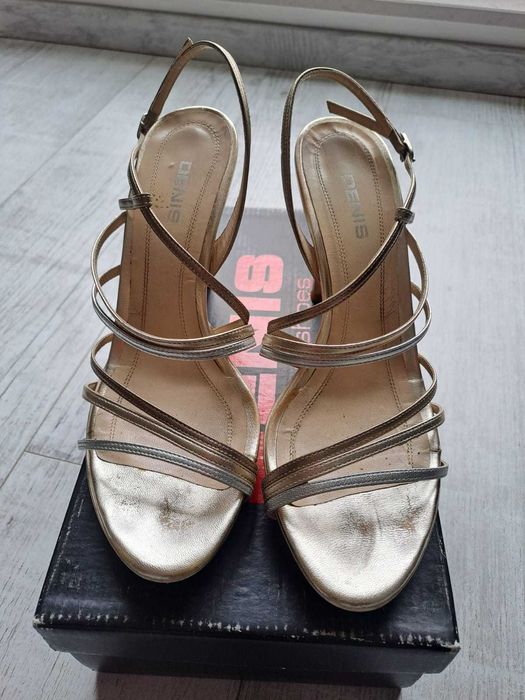 Sandale elegante cu toc pentru dame Denis Shoes