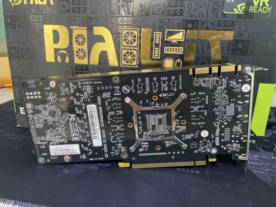 Видеокарта GTX 1070 8Gb