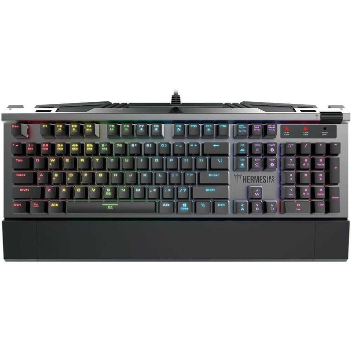 Tastatura mecanica Gamdias Hermes P2 RGB cu switch-uri optice