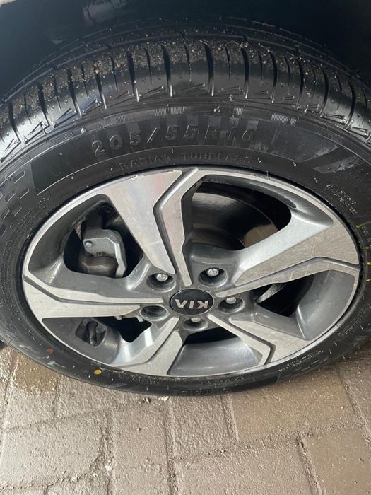 Титановый диск на киа kia